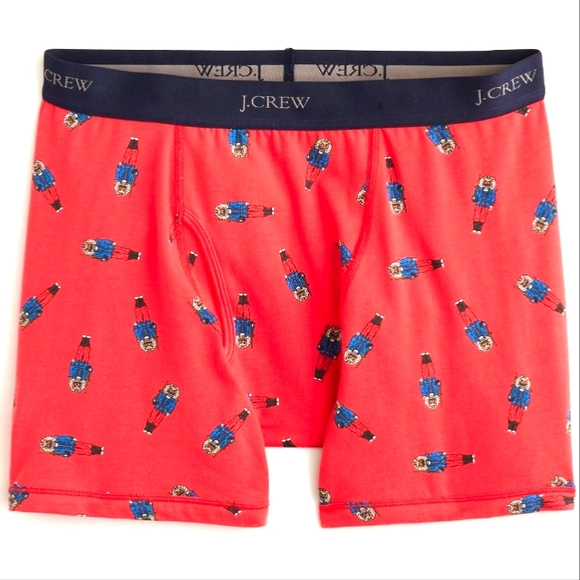 J. Crew Men's Nutcracker Boxer Brief Underwear New Size Large - Picture 1 of 4